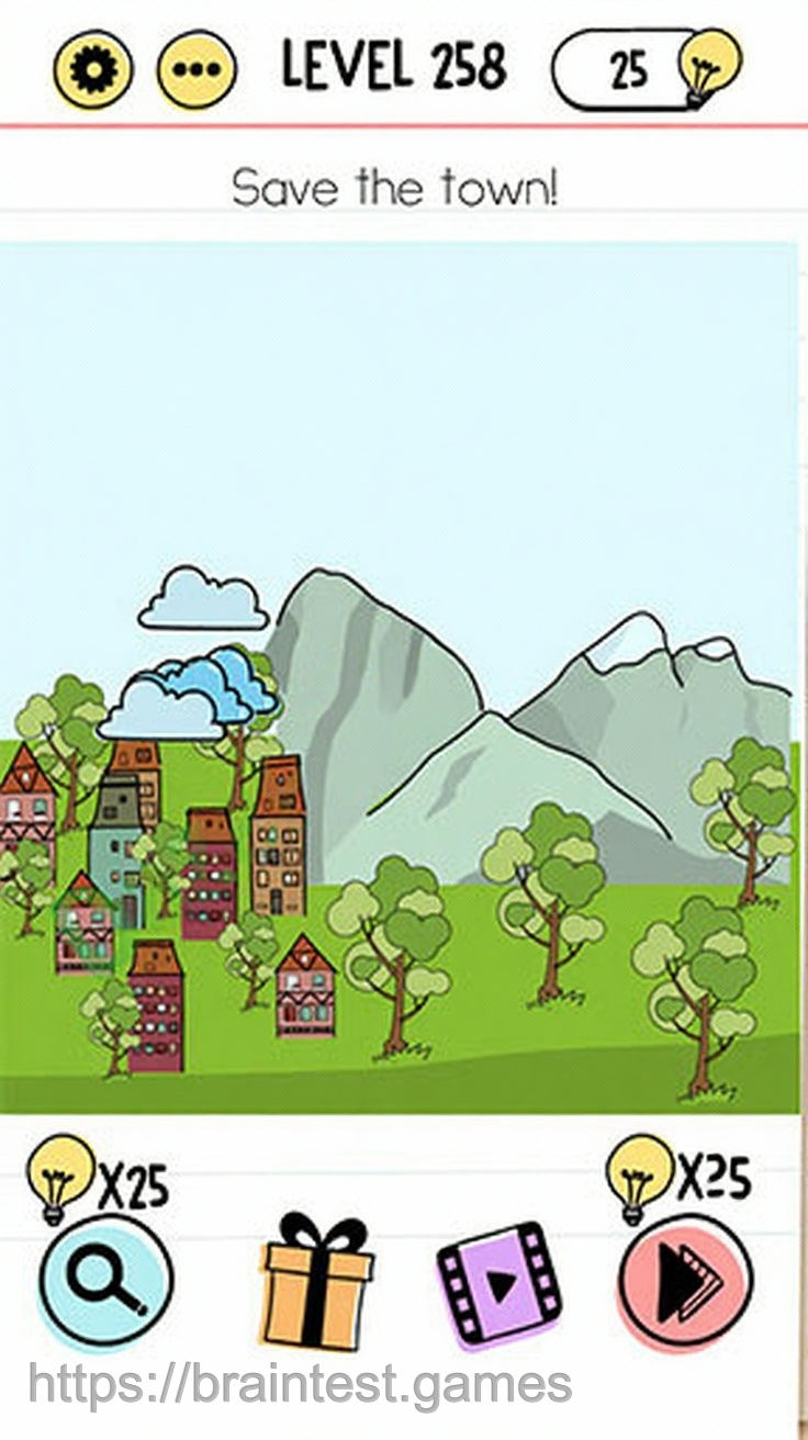 Brain Test Level 258 - Step 1