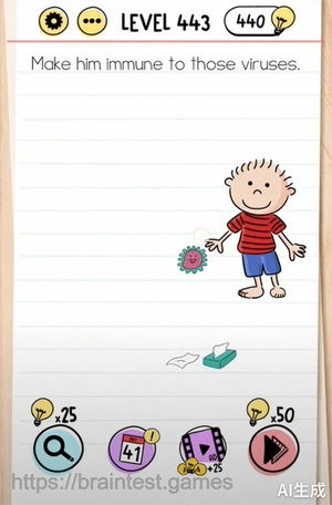 Brain Test Level 443