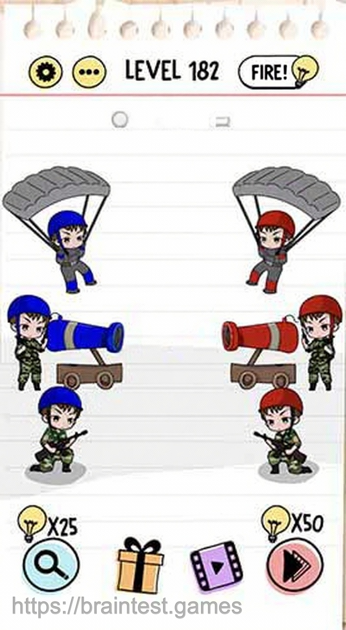 Brain Test Level 182 - Step 2