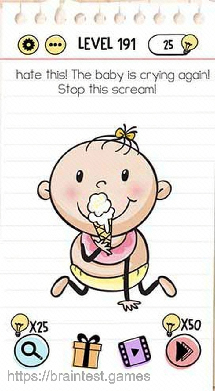 Brain Test Level 191 - Step 2