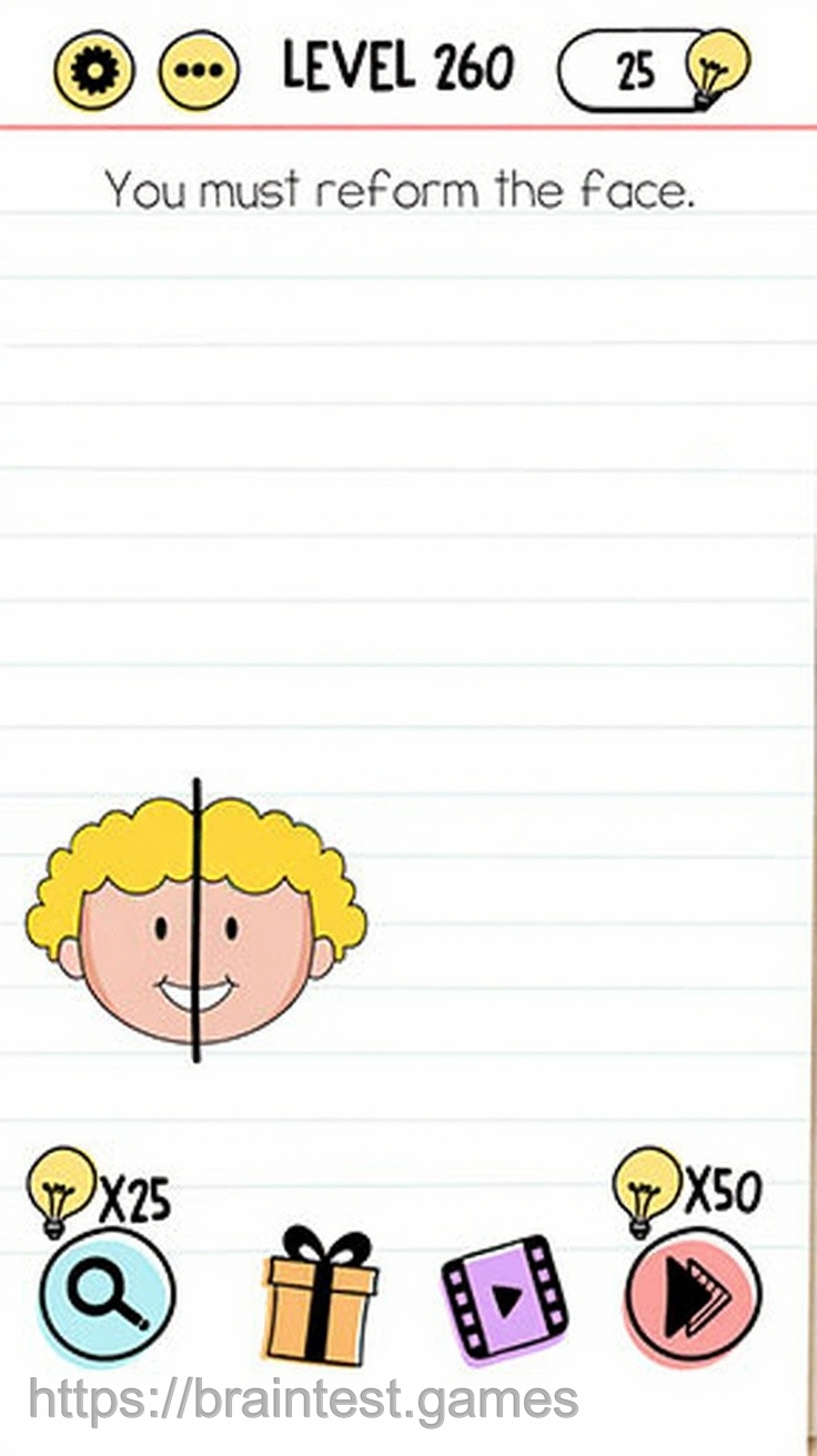 Brain Test Level 260 - Step 1