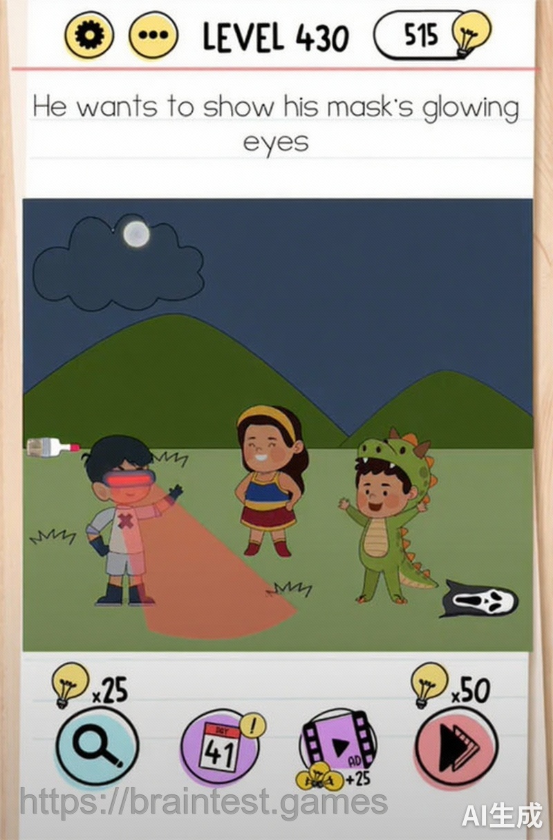 Brain Test Level 430 - Step 1