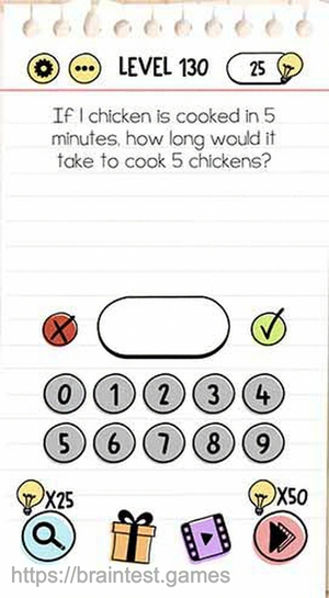 Brain Test Level 130