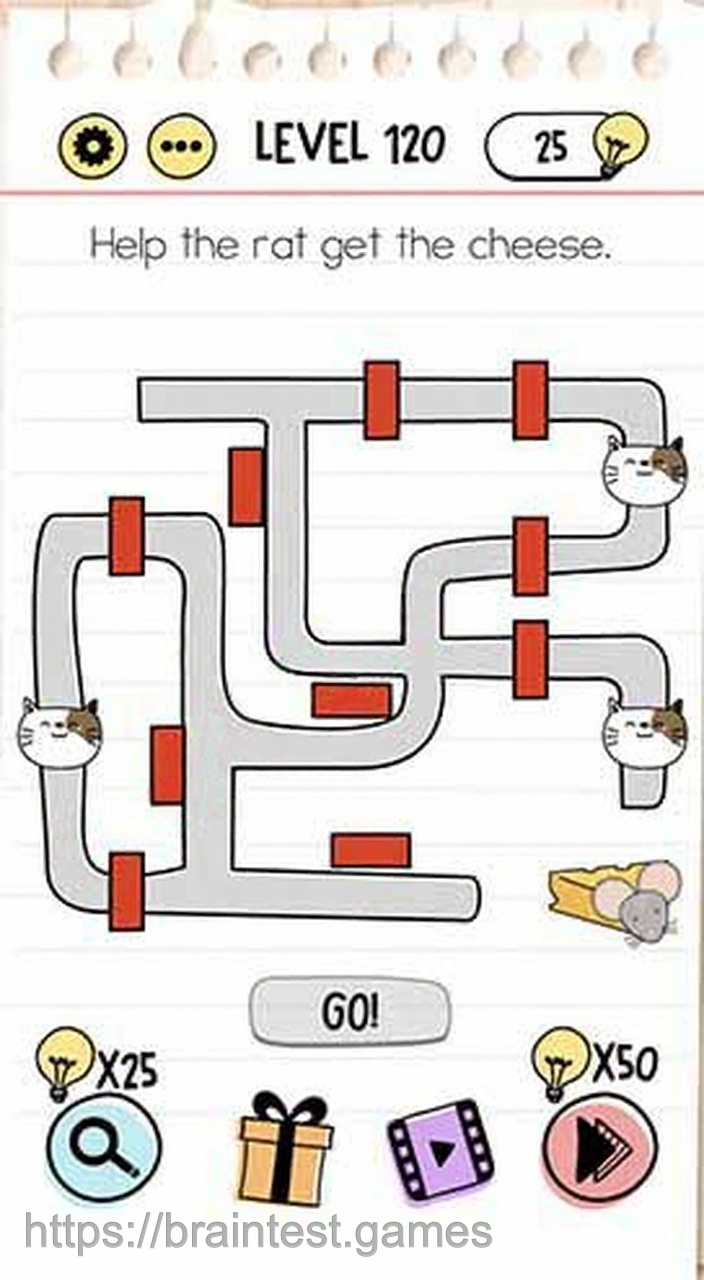 Brain Test Level 120 - Step 2