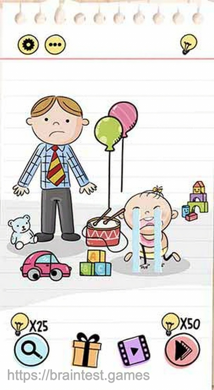 Brain Test Level 139 - Step 1