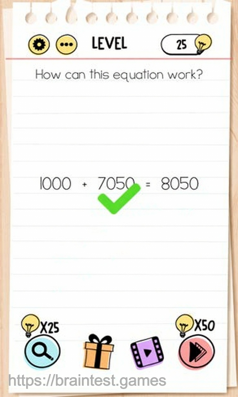 Brain Test Level 70 - Step 2