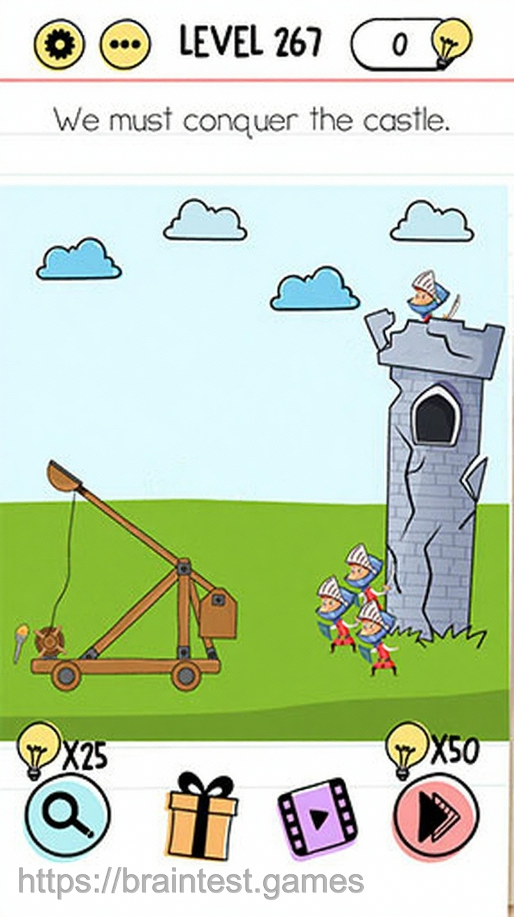 Brain Test Level 267 - Step 1