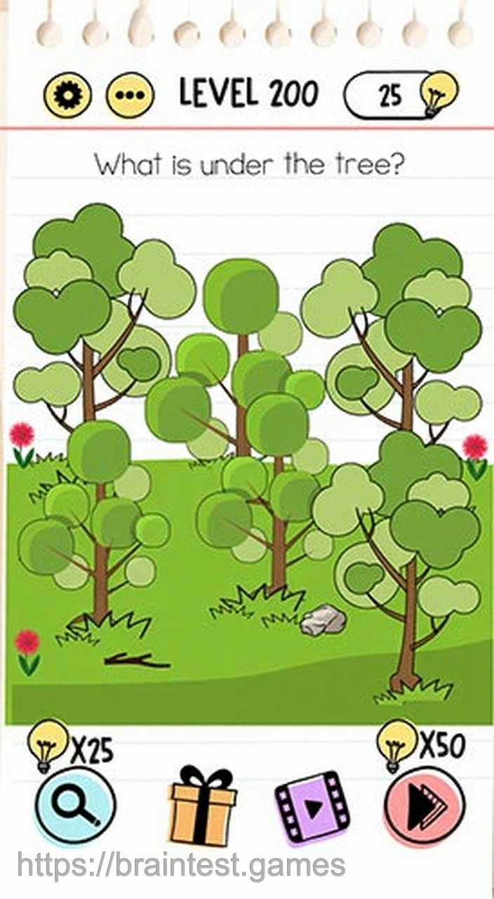 Brain Test Level 200 - Step 1