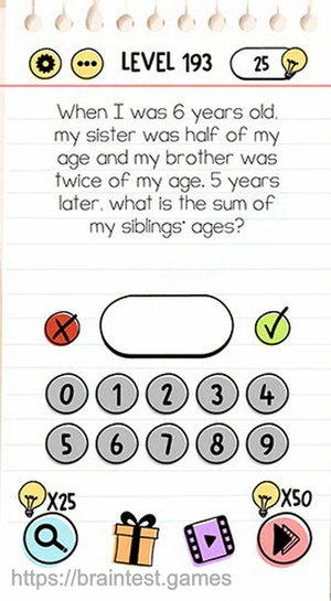 Brain Test Level 193