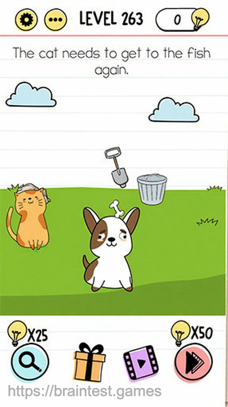 Brain Test Level 263 - Step 1