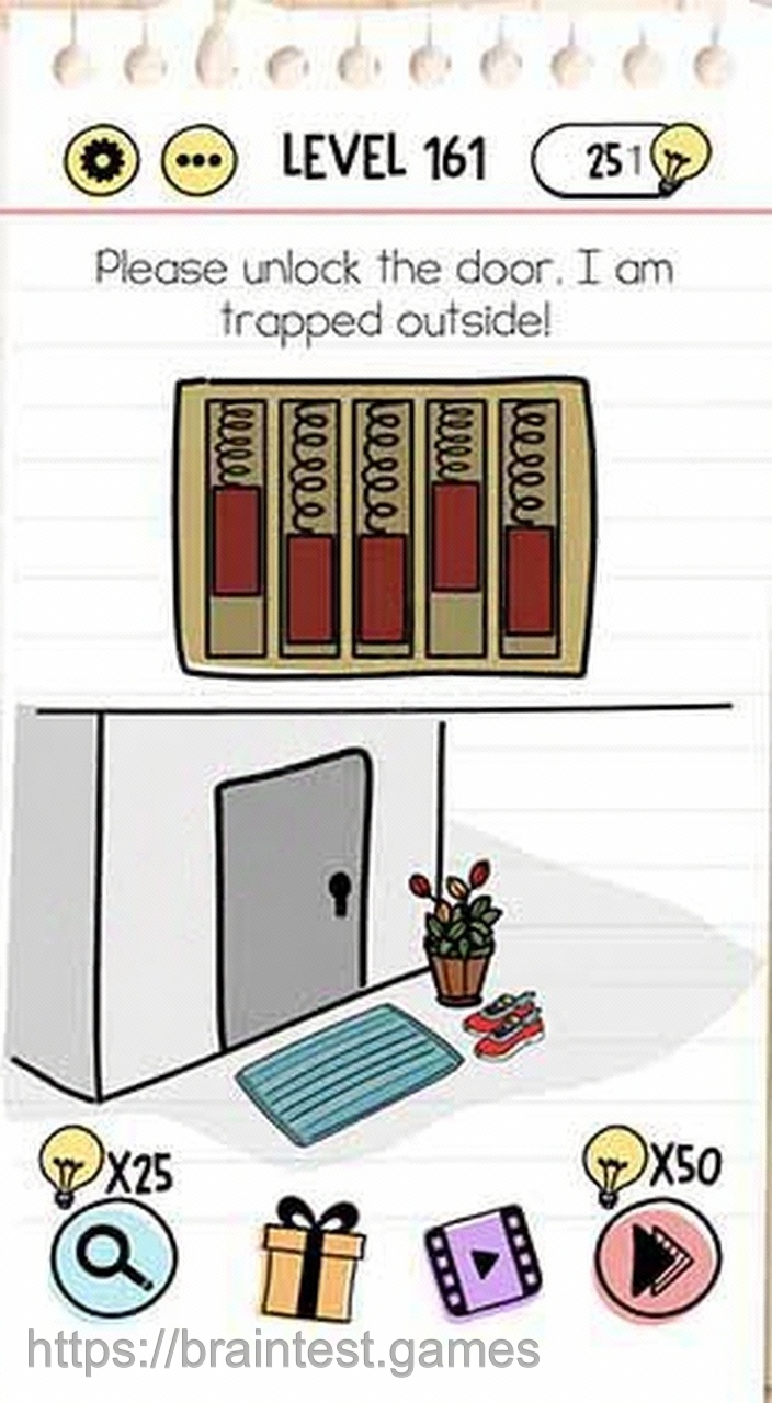 Brain Test Level 161 - Step 1