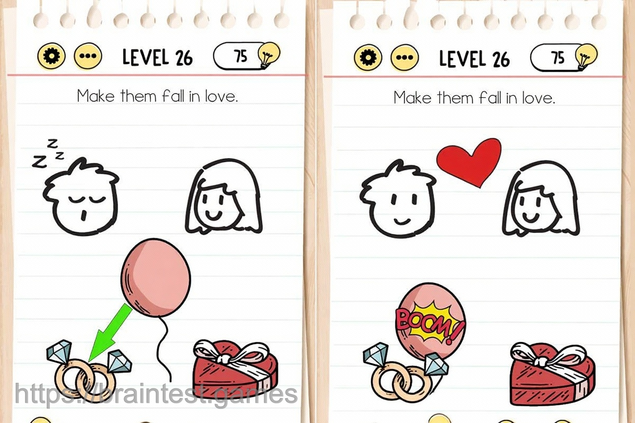 Brain Test Level 26 - Step 1
