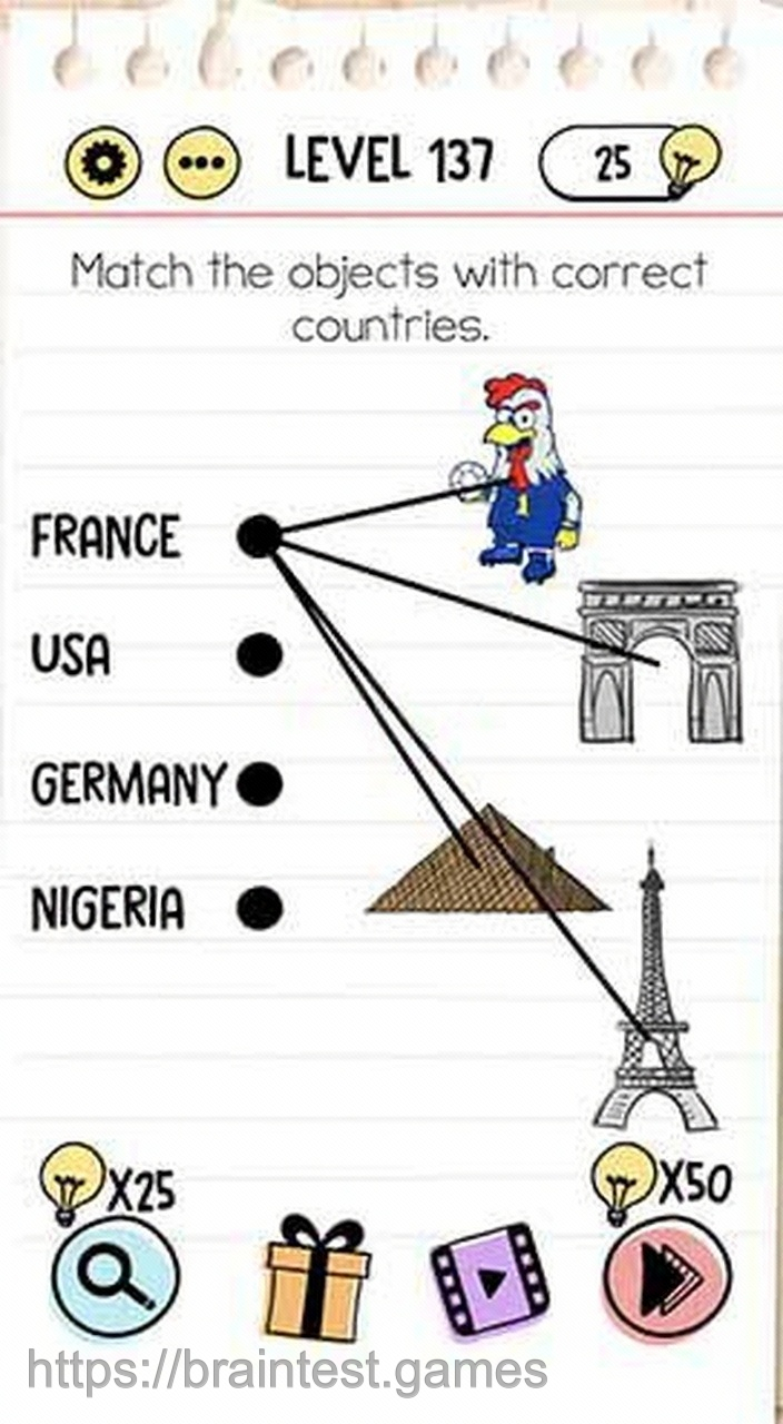 Brain Test Level 137 - Step 2