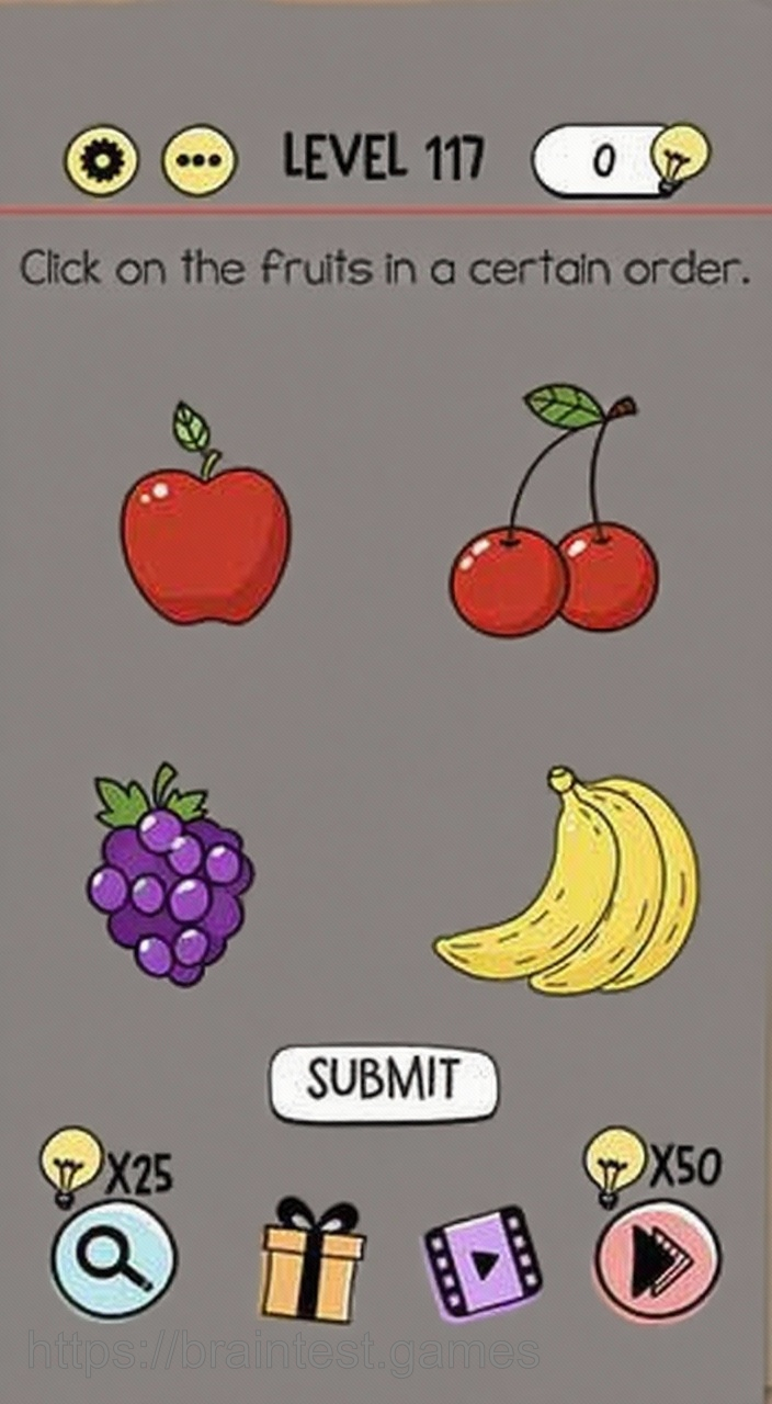 Brain Test Level 117 - Step 1