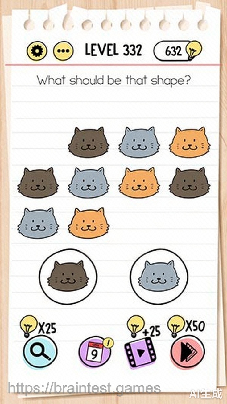 Brain Test Level 332 - Step 1