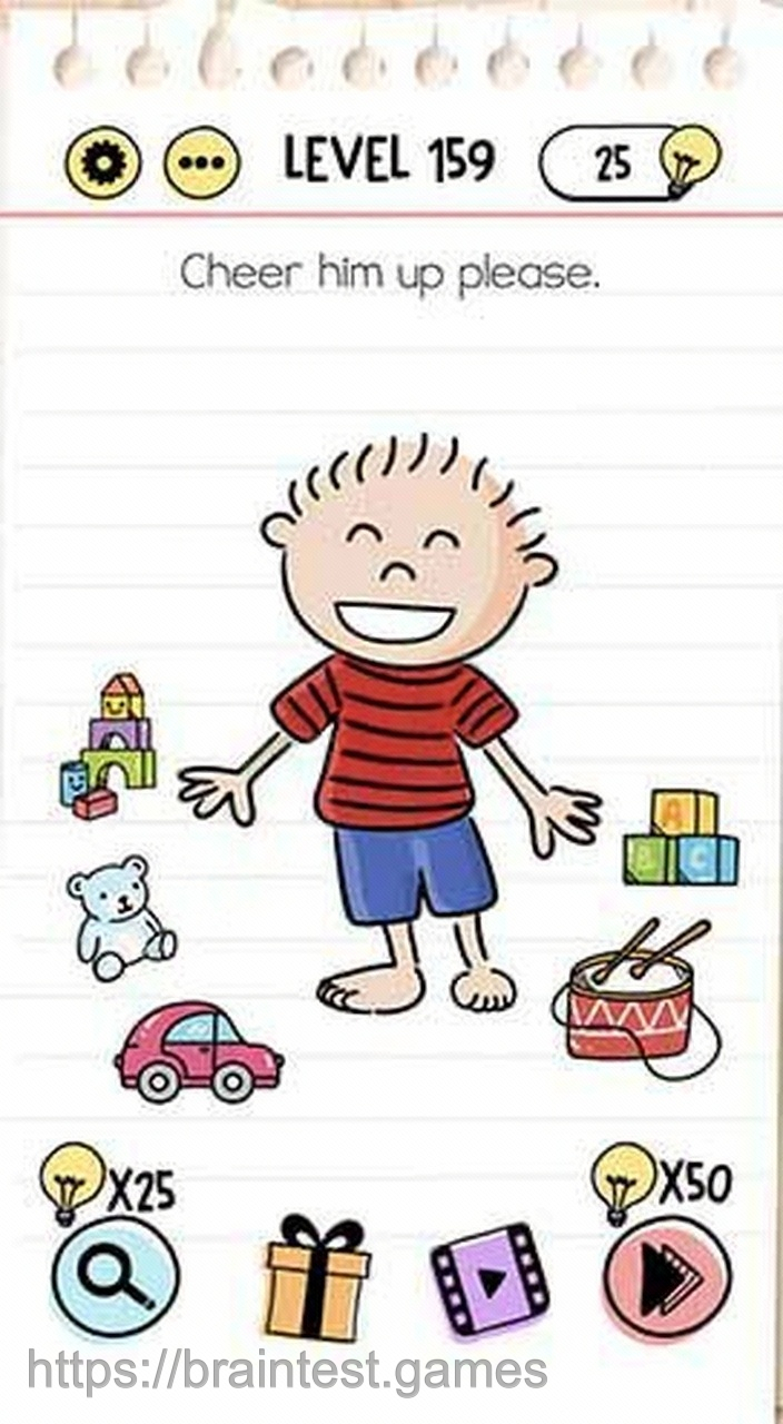 Brain Test Level 159 - Step 2