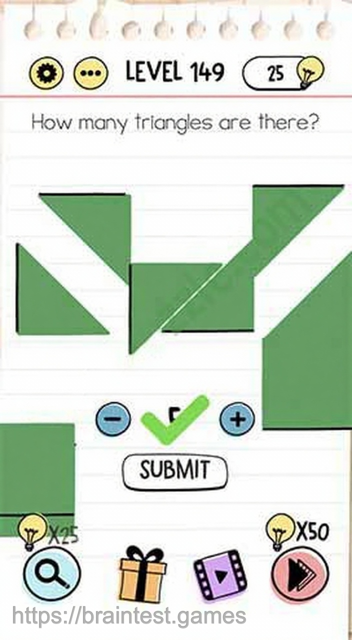 Brain Test Level 149 - Step 2