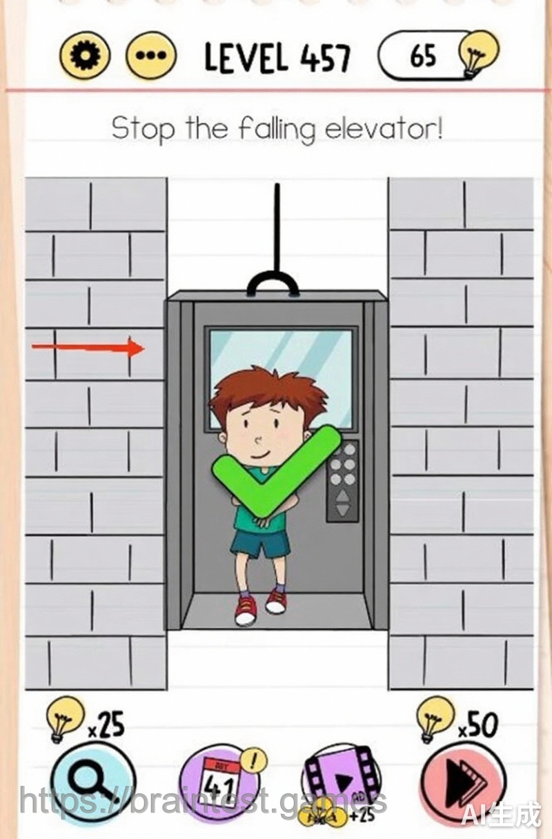 Brain Test Level 457 - Step 2