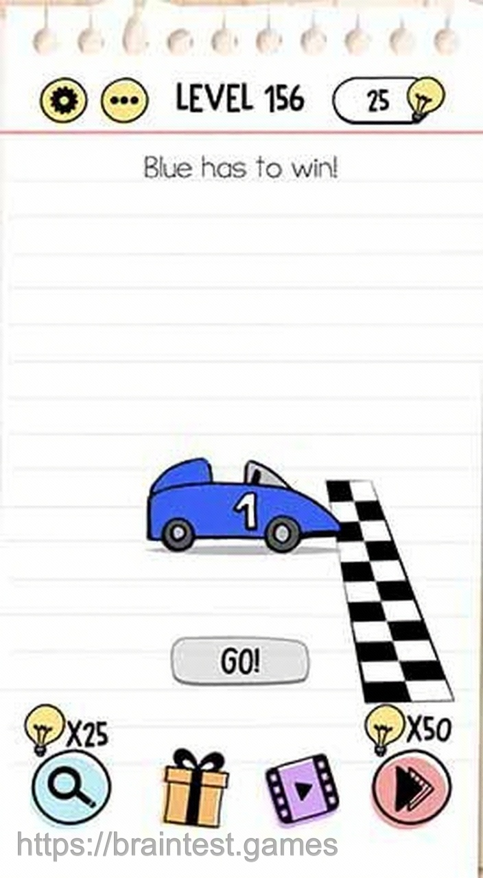 Brain Test Level 156 - Step 2