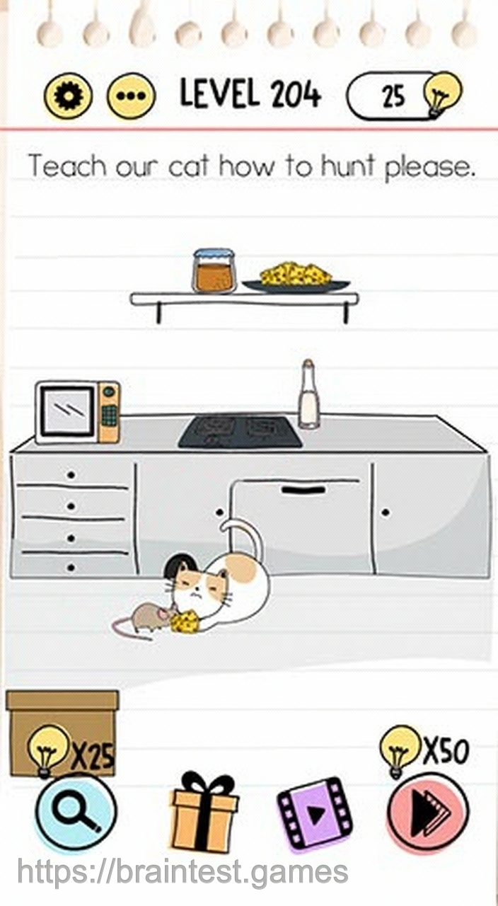 Brain Test Level 204 - Step 2