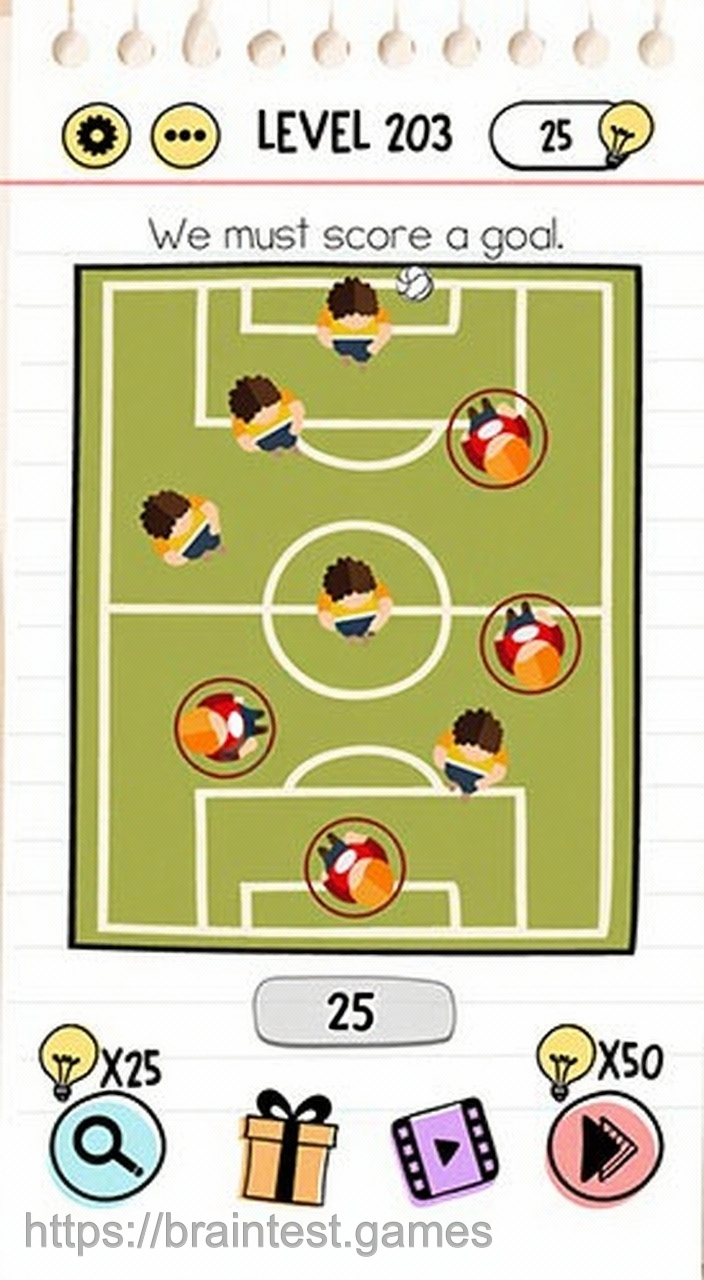 Brain Test Level 203 - Step 2