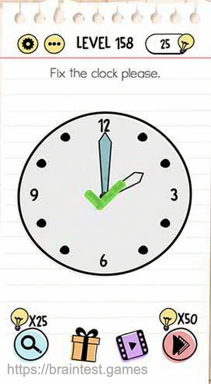 Brain Test Level 158 - Step 2