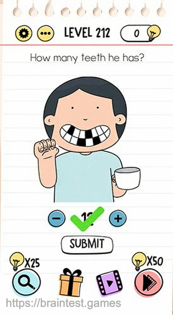 Brain Test Level 212 - Step 2