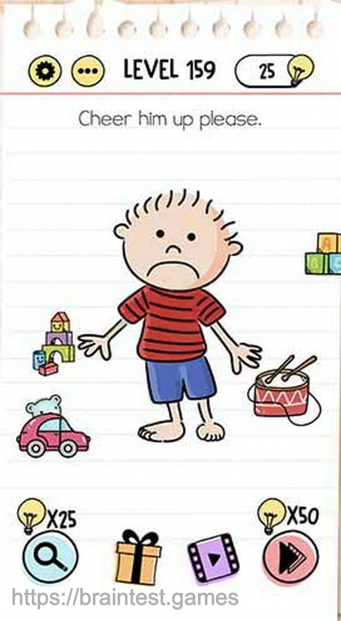 Brain Test Level 159 - Step 1