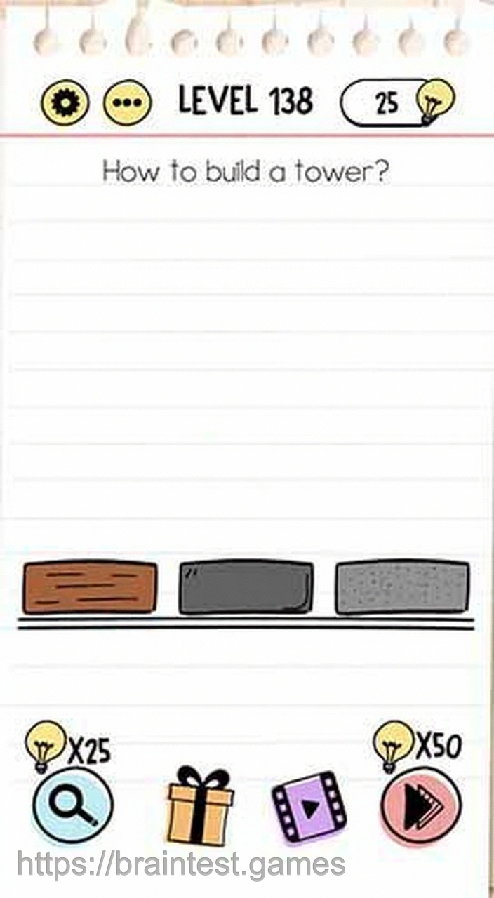 Brain Test Level 138 - Step 1