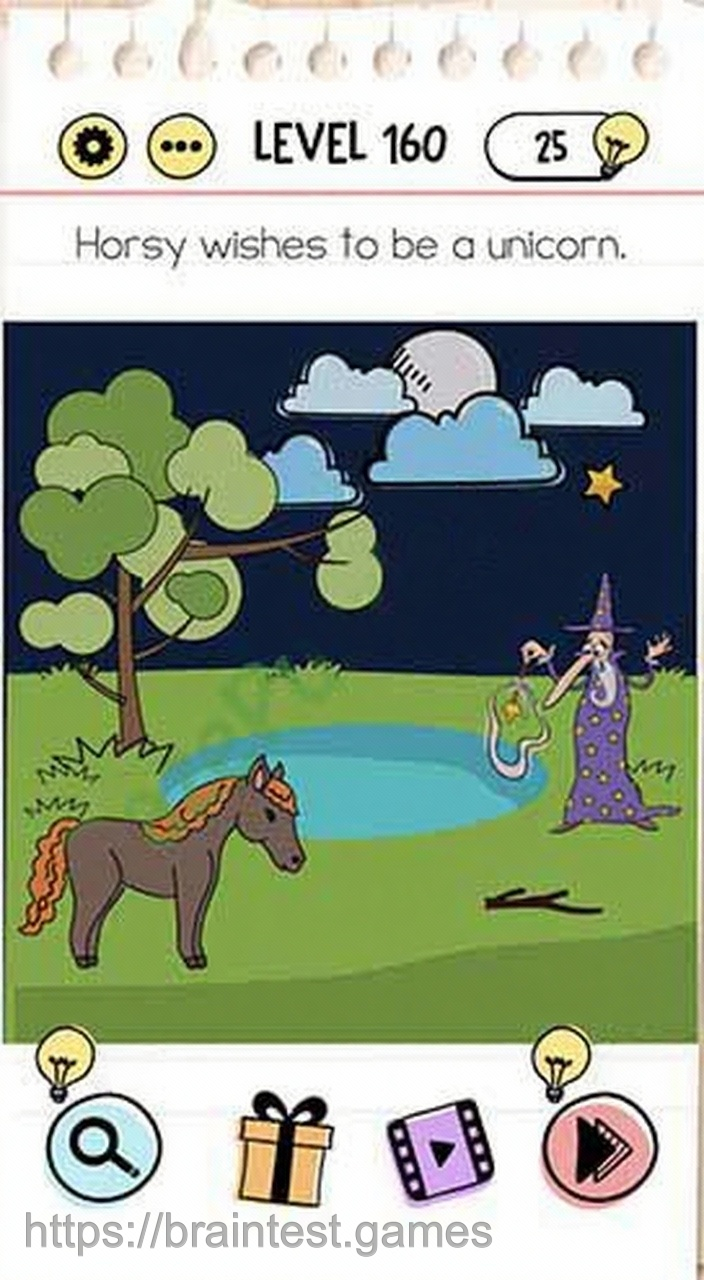 Brain Test Level 160 - Step 1