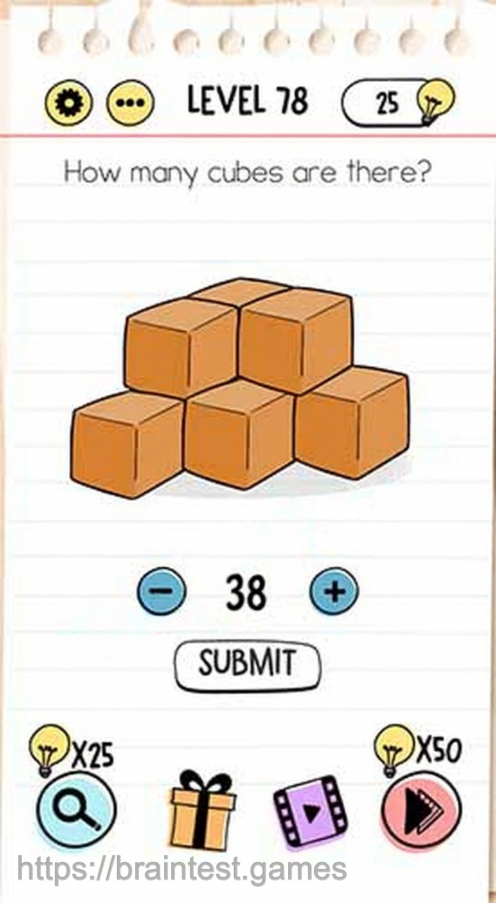 Brain Test Level 78 - Step 2