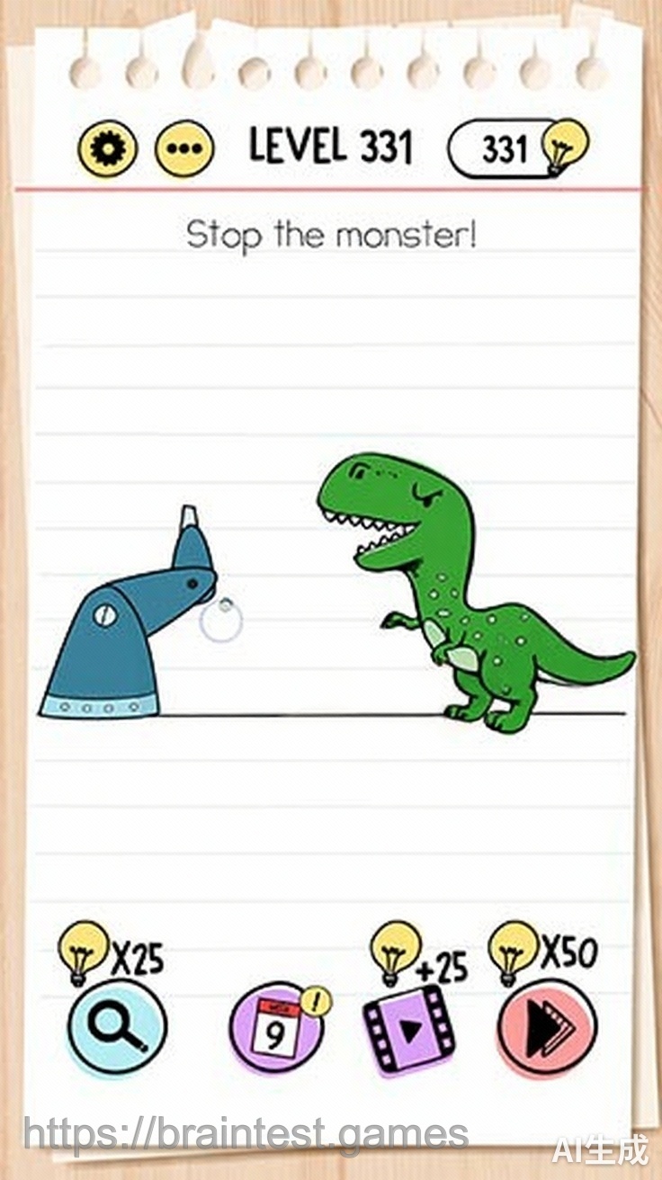 Brain Test Level 331 - Step 1