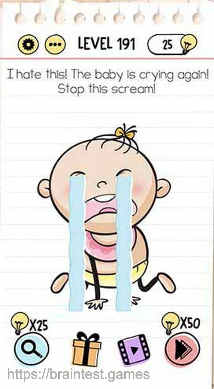 Brain Test Level 191 - Step 1