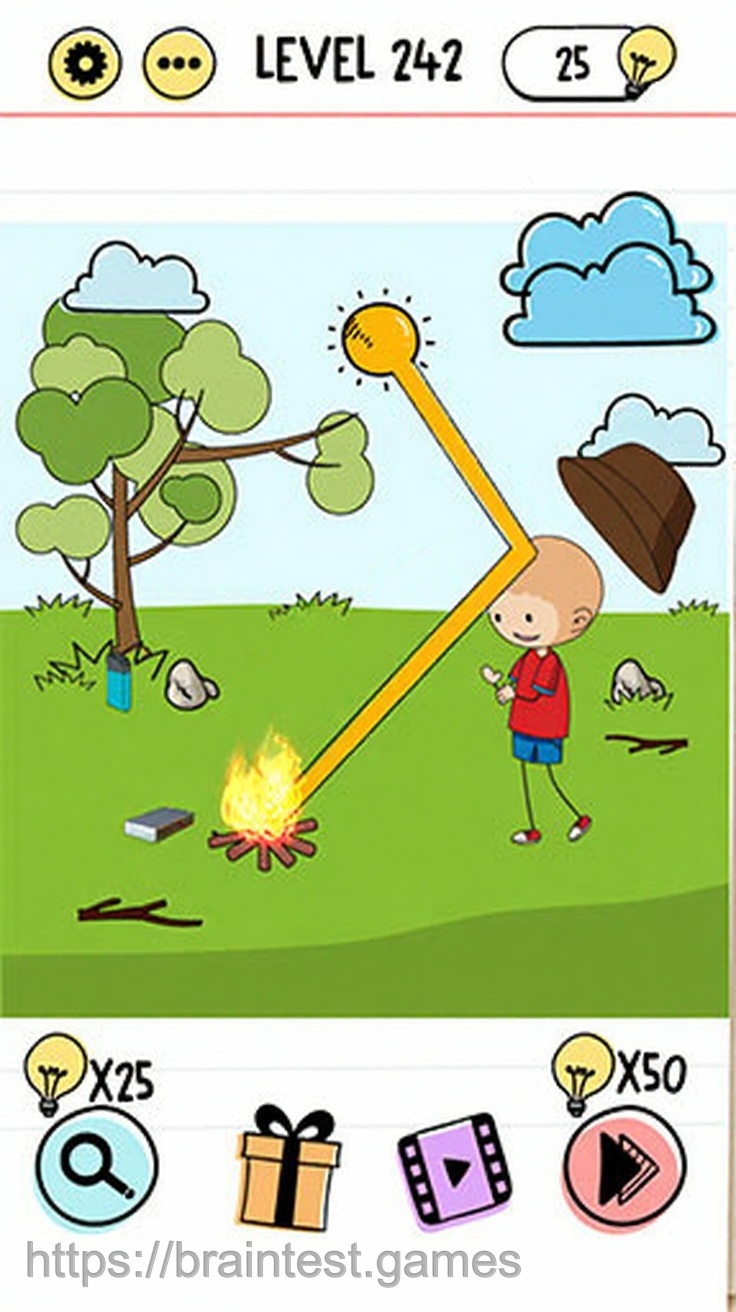 Brain Test Level 242 - Step 1