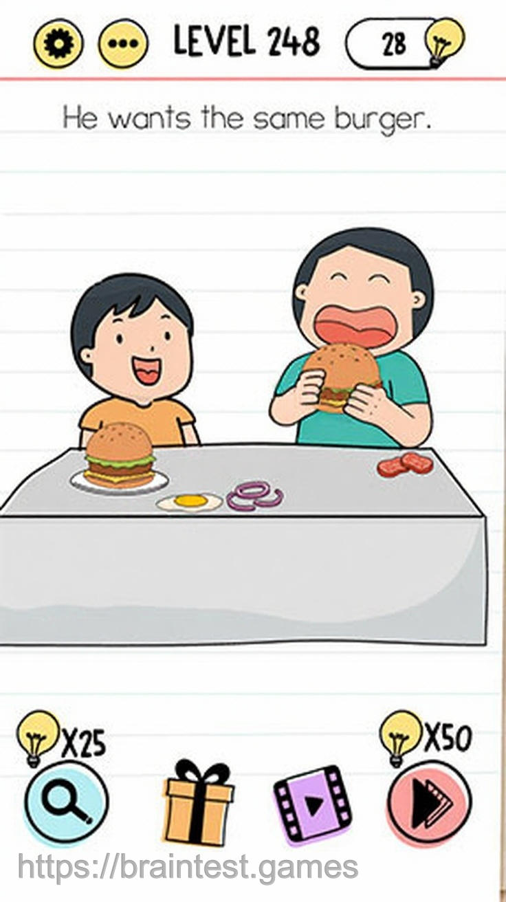 Brain Test Level 248 - Step 1