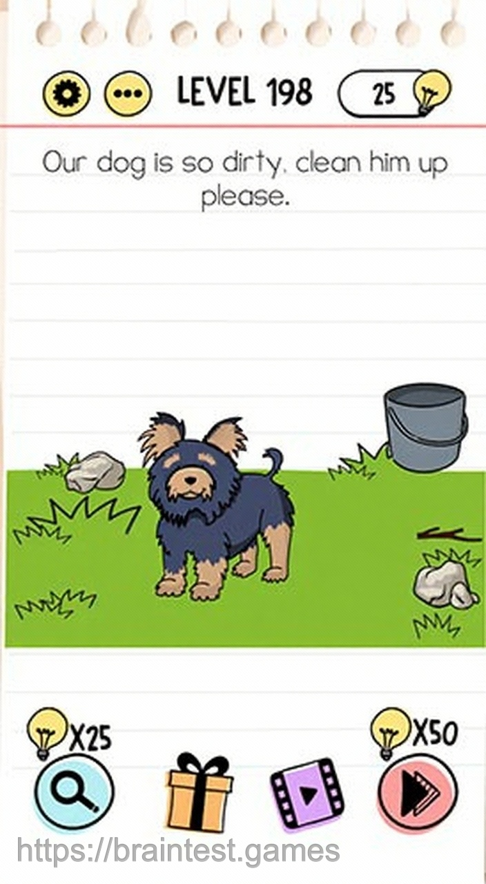 Brain Test Level 198 - Step 2