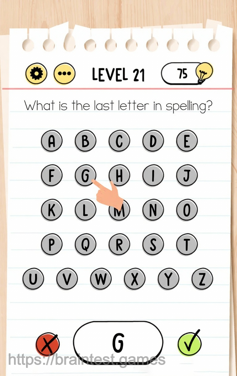 Brain Test Level 21 - Step 1