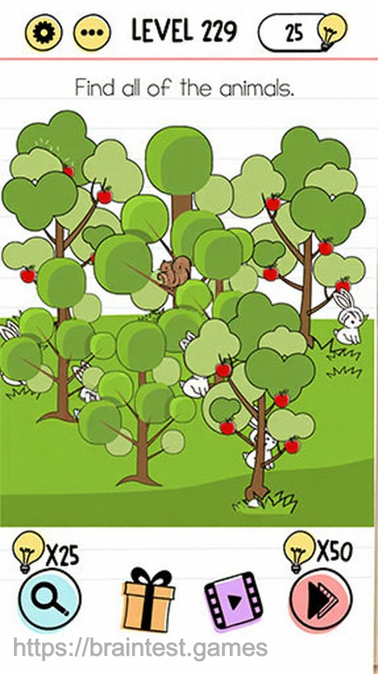 Brain Test Level 229 - Step 1
