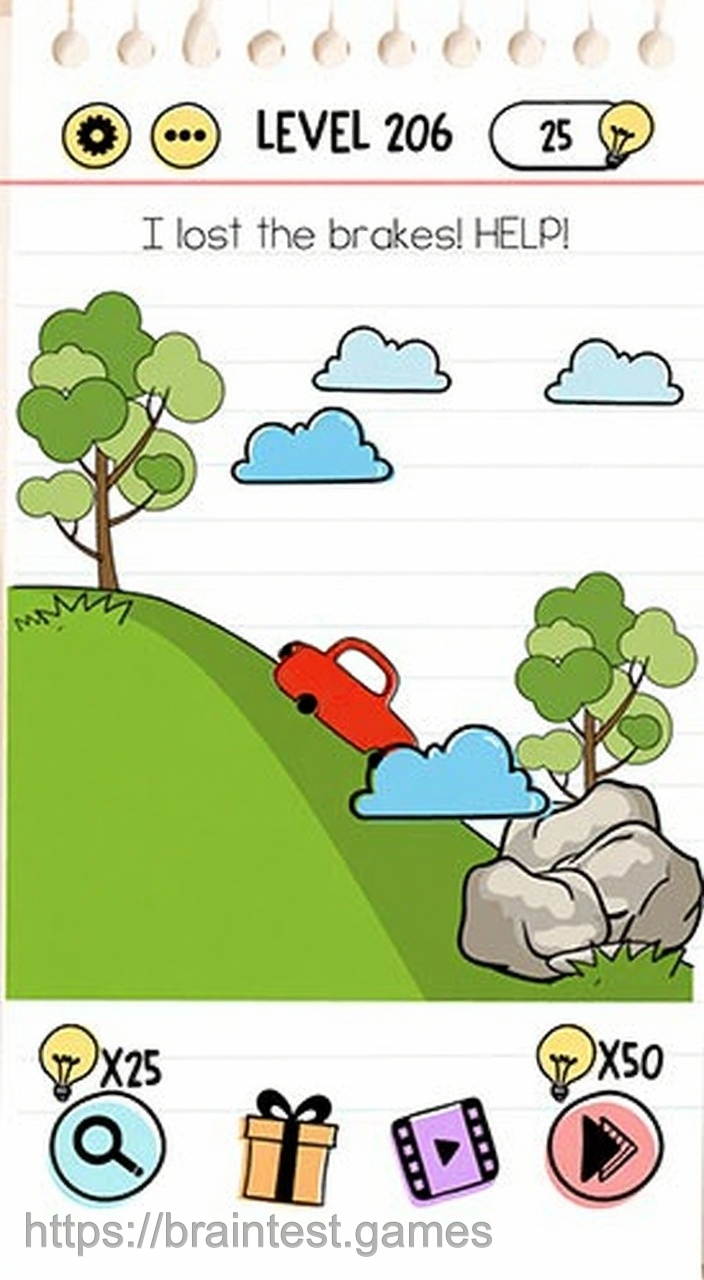 Brain Test Level 206 - Step 2