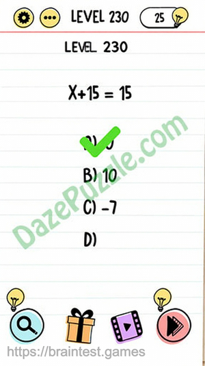 Brain Test Level 230