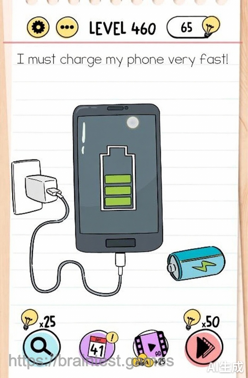 Brain Test Level 460 - Step 1