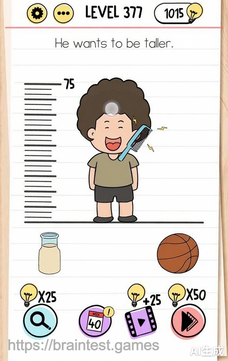 Brain Test Level 377 - Step 1