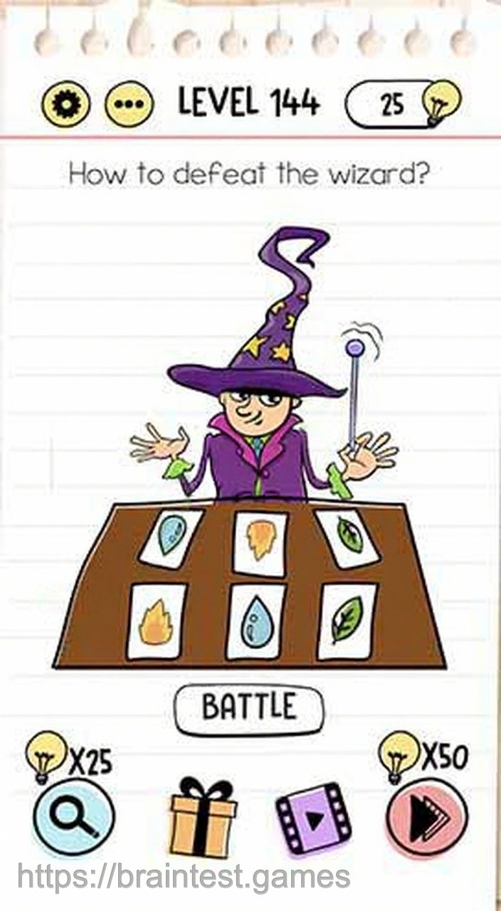 Brain Test Level 144 - Step 1