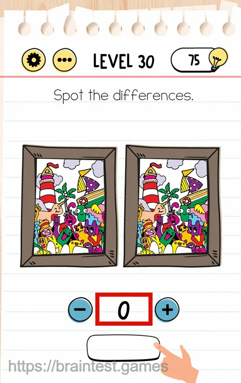 Brain Test Level 30 - Step 1