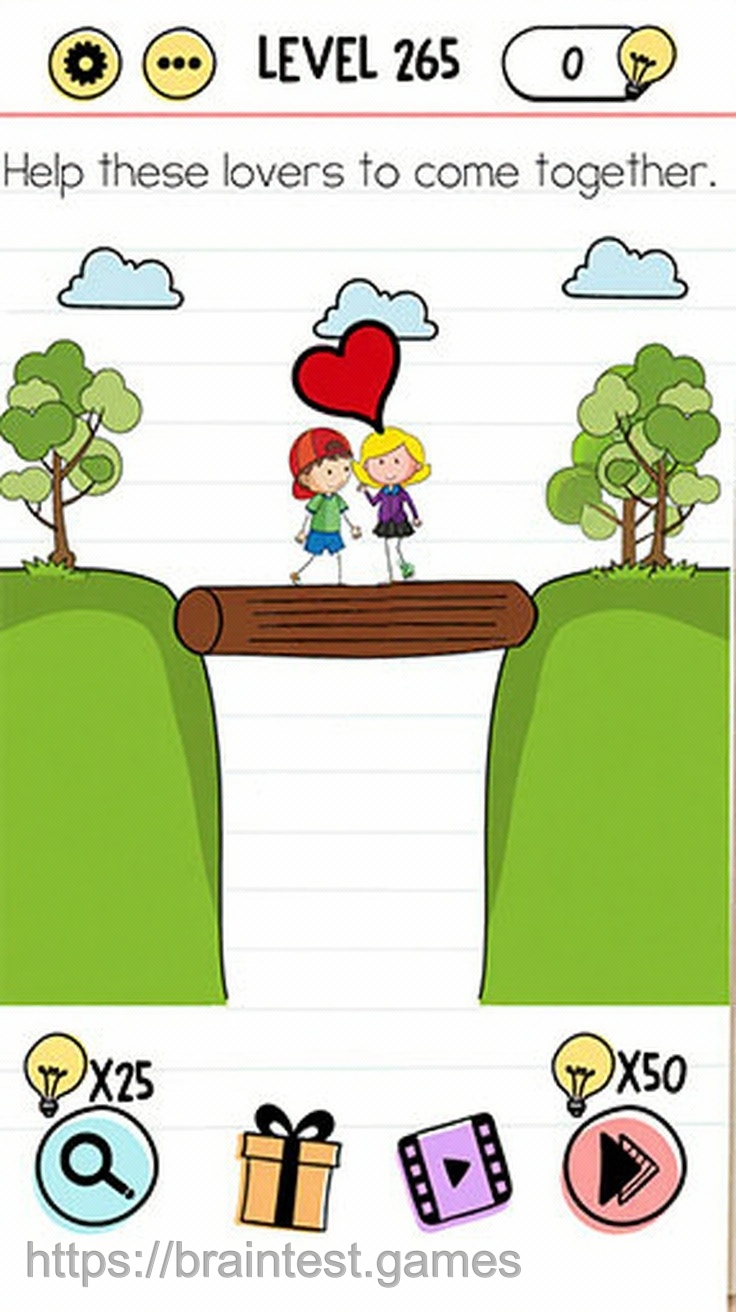 Brain Test Level 265 - Step 1