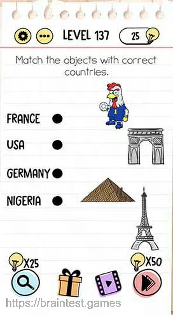 Brain Test Level 137 - Step 1