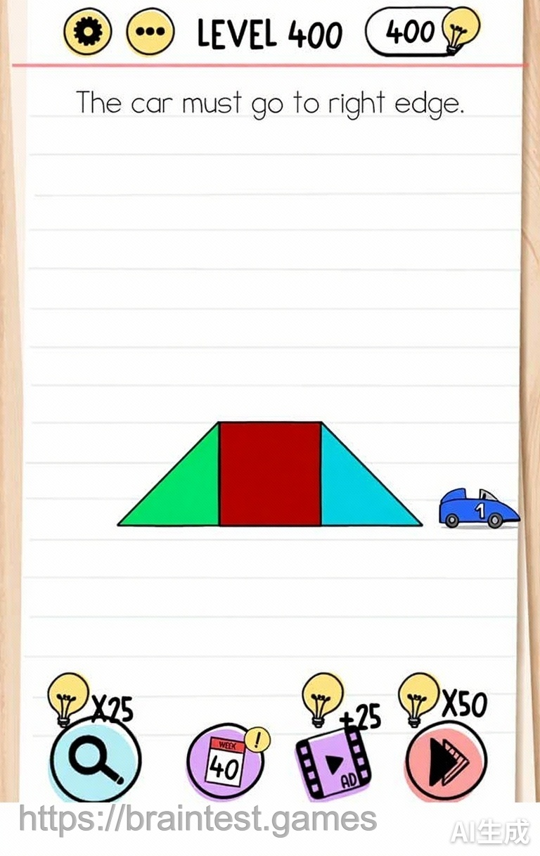 Brain Test Level 400 - Step 1