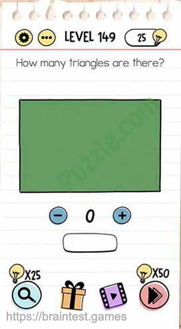 Brain Test Level 149 - Step 1