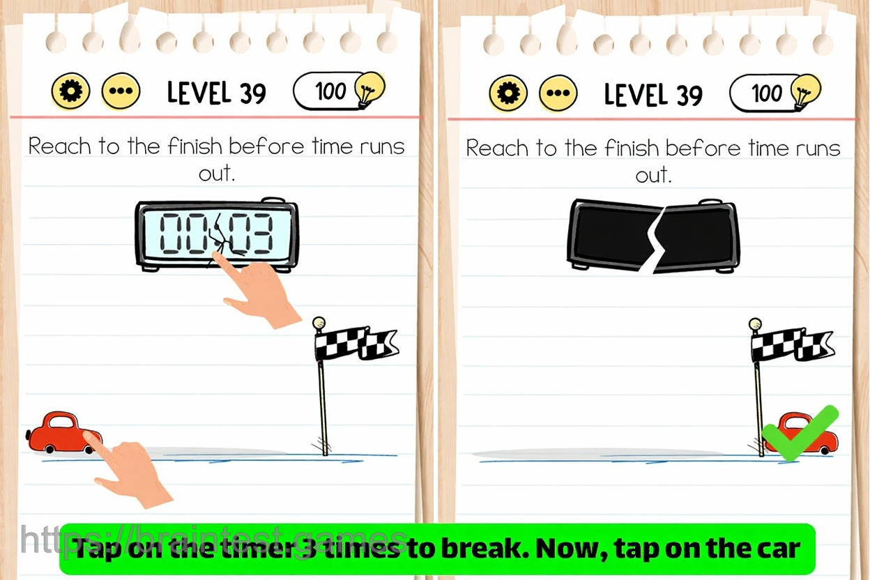 Brain Test Level 39 - Step 1