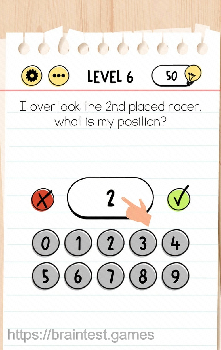 Brain Test Level 6 - Step 1